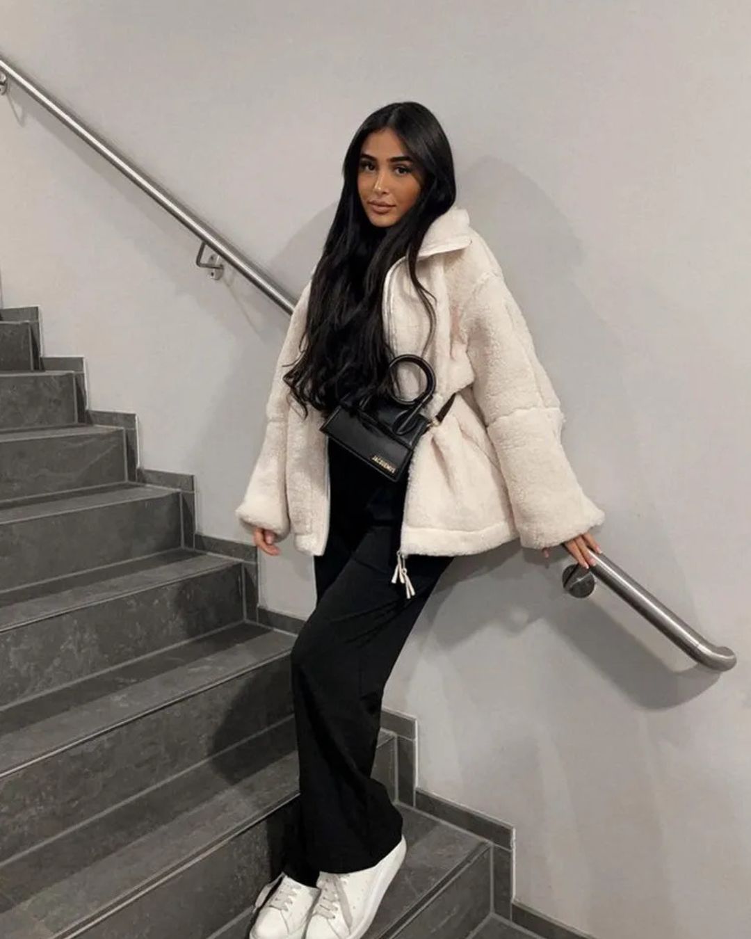 FINLEIGH – ULTRAMYSIG OVERSIZE TEDDYJACKA FÖR VINTER