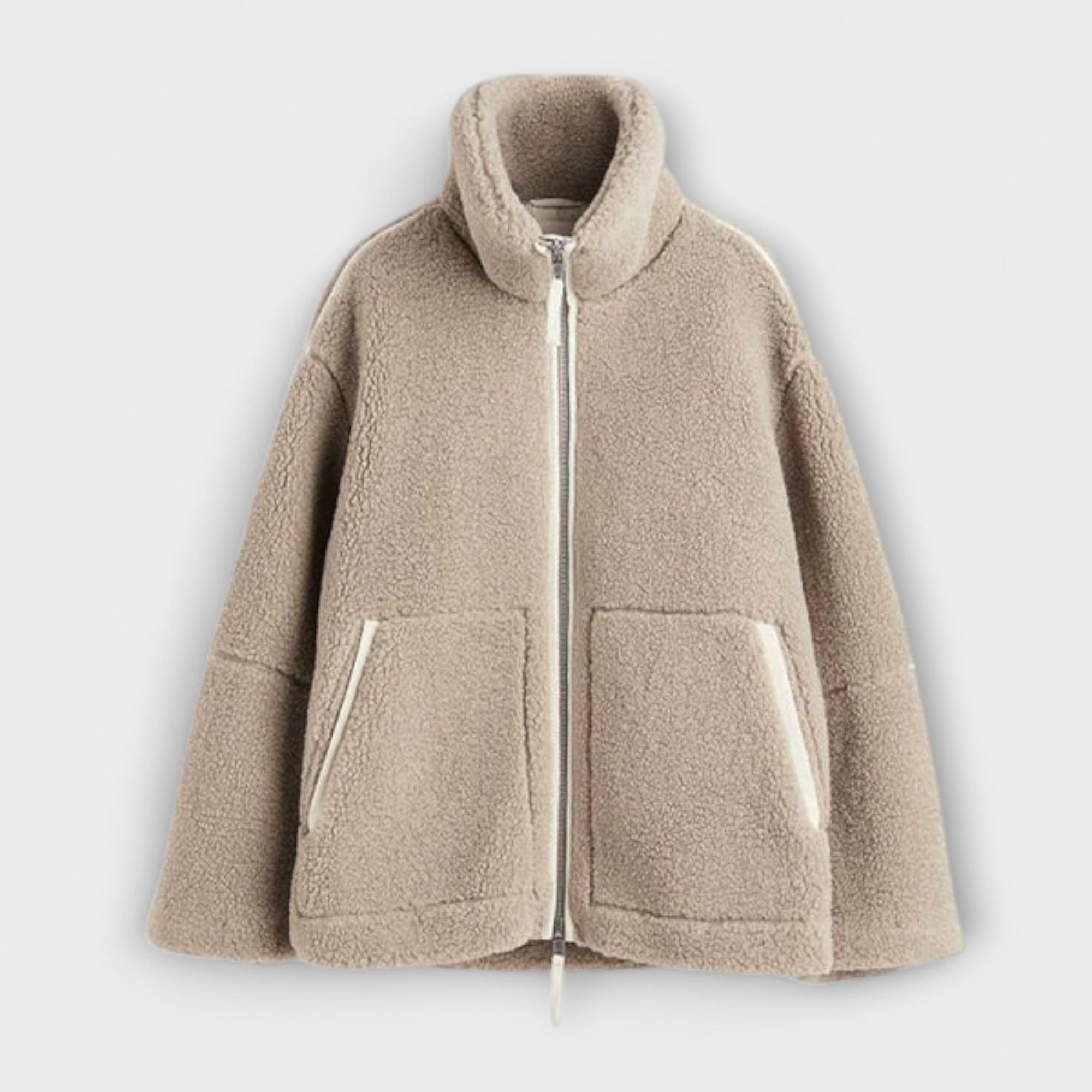 AURORA | MYSIG LYXIG SHERPA FLEECE-JACKA
