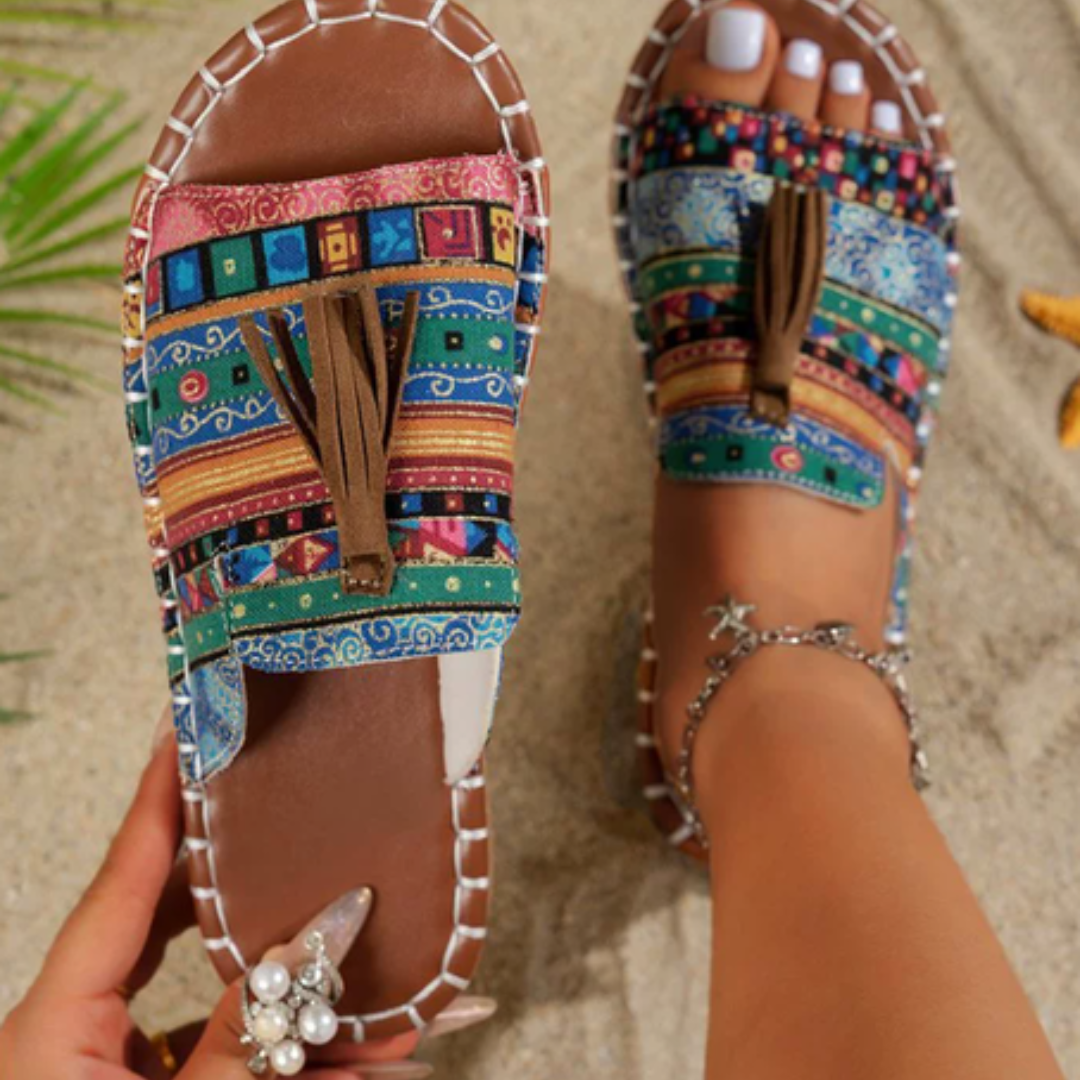 Tindra™ - Boho-stilens Bekväma Sandaler