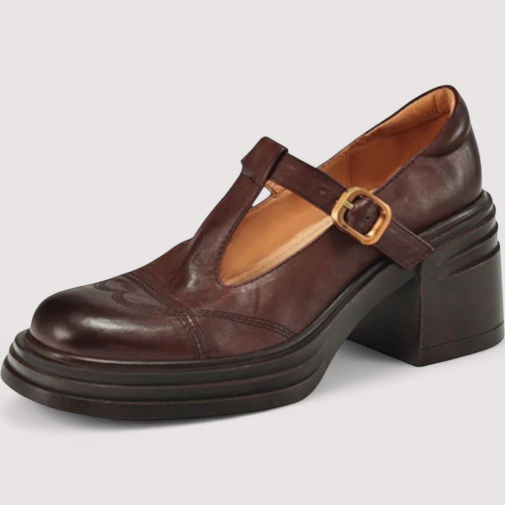 Vera - Modern Mönstrad Mokassin