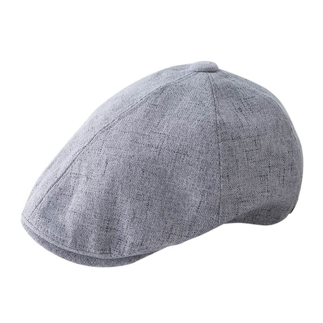 Linnenbomull Flat Cap | ASPEN