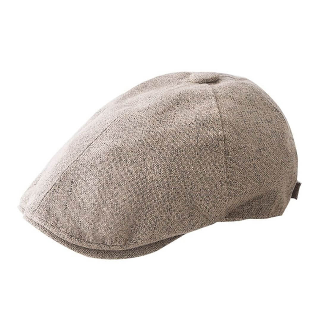 Linnenbomull Flat Cap | ASPEN