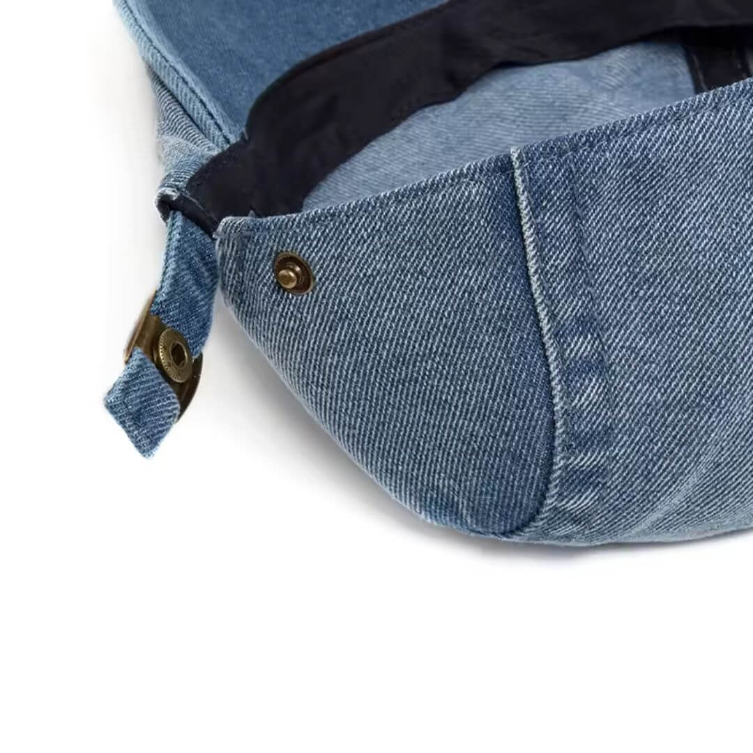 Stonewashed Denim Keps | BOZEMEN