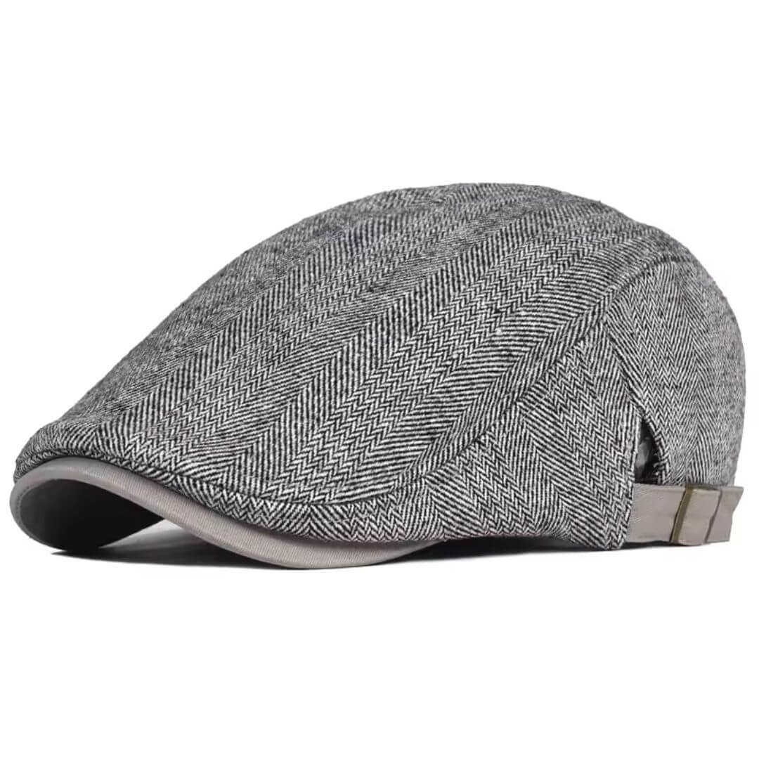 Ull Herringbone Flat Cap | SCOTTSDALE