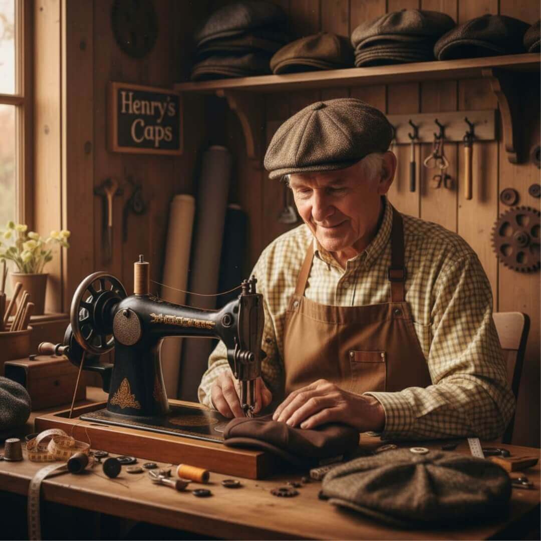 Tartan Bomull Ivy Cap | BOSTON