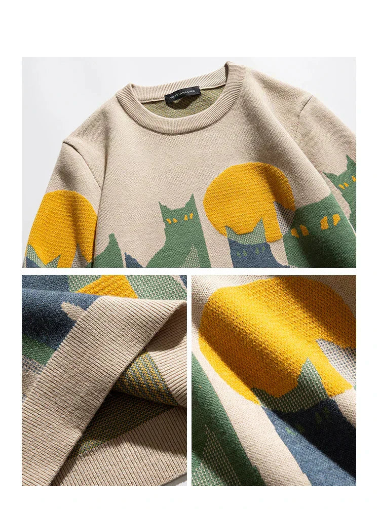 Aria™ - Månbelyst Kattsweater