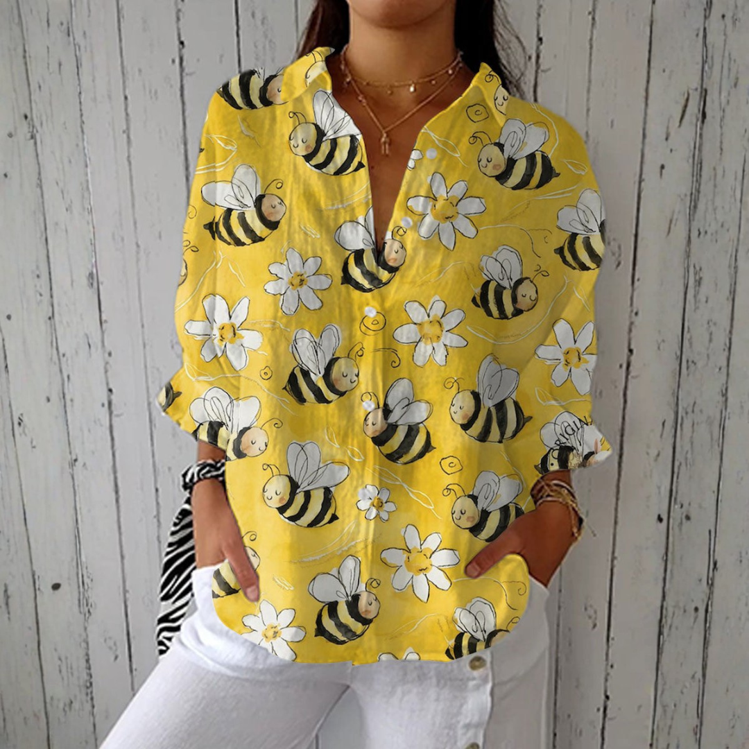 Claudine | Blus Abeille Fleurie