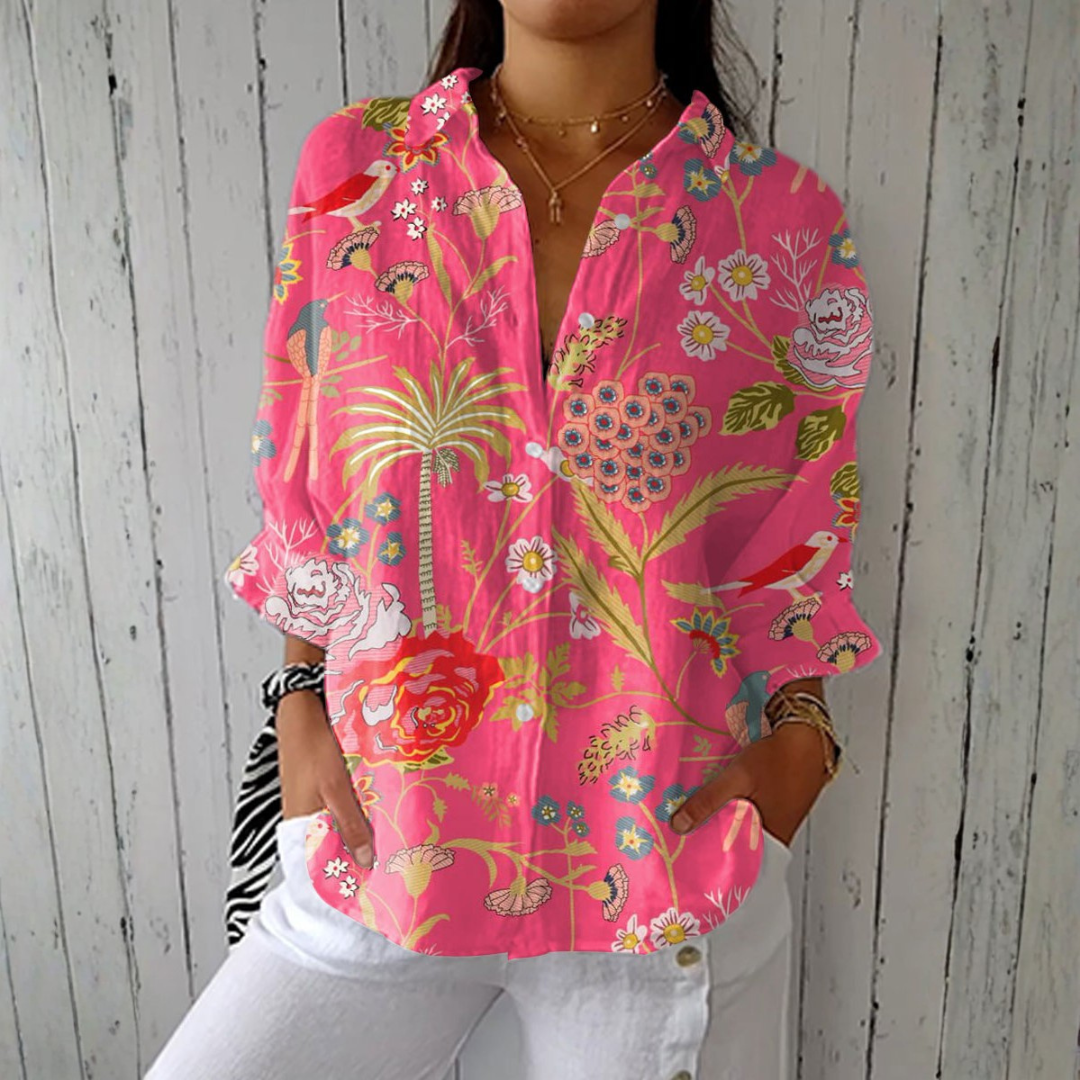 Jeanne | Blus Tropisk Blomma