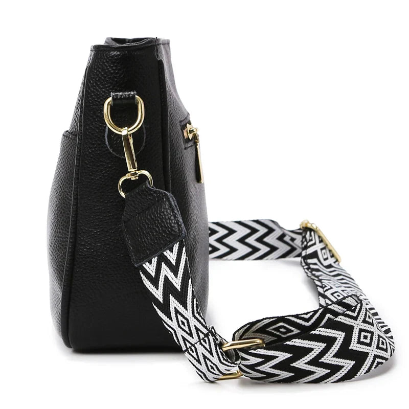 Juliet | Finsydd Läder Axelväska