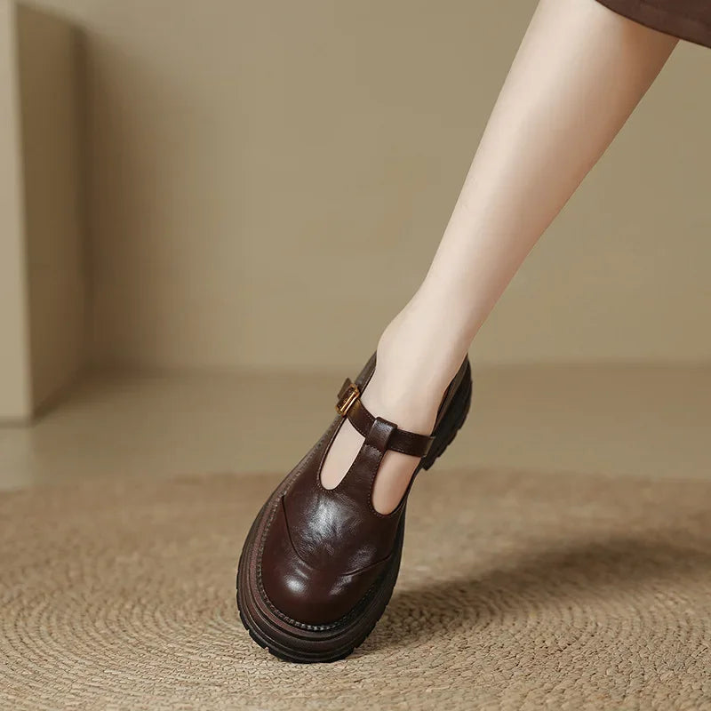 Mary Janes - Elegant lädersko