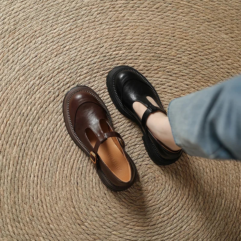 Mary Janes - Elegant lädersko
