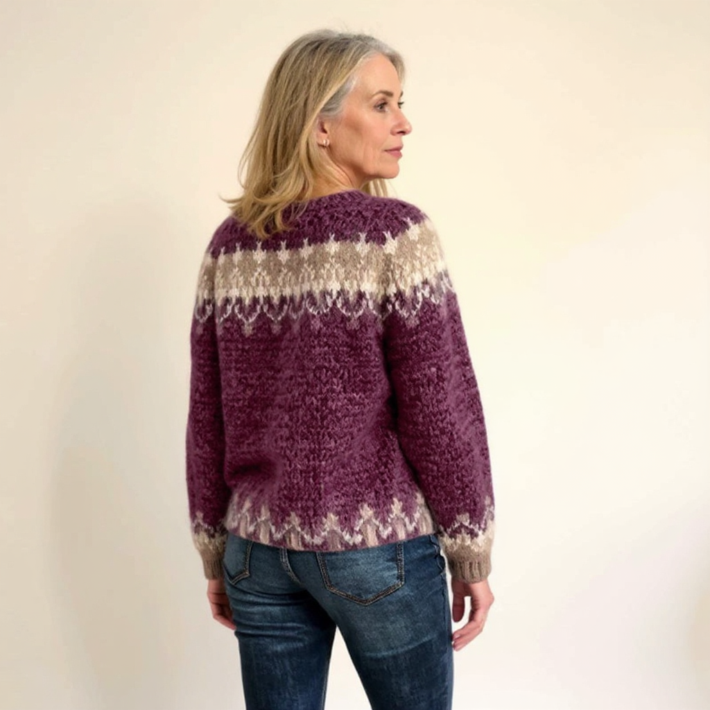 Samantha - Pull Vintage i Ull