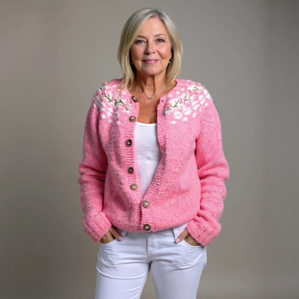 Vivian - Vintage Bekväm Kofta