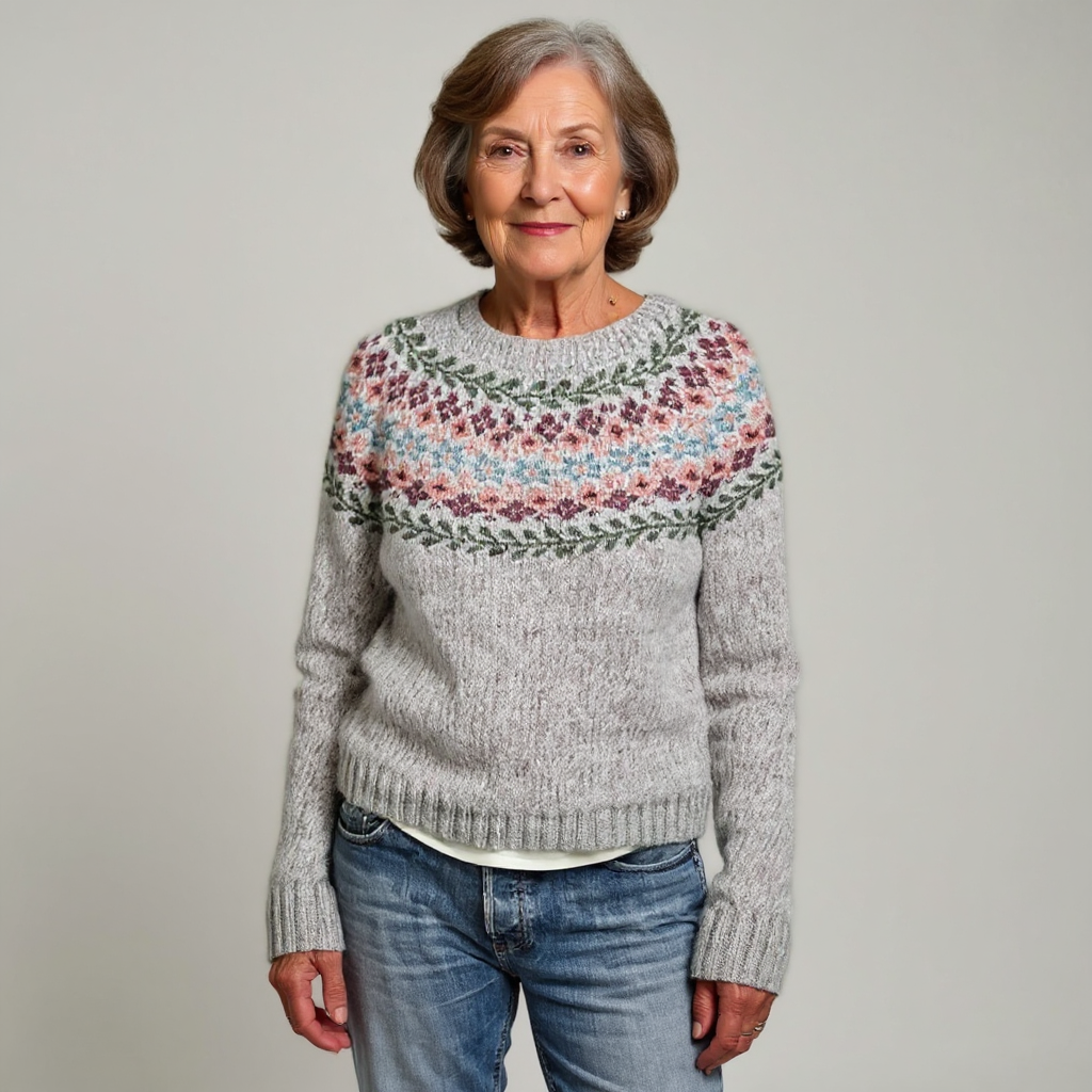 Bridget - Pull Islandais Vintage