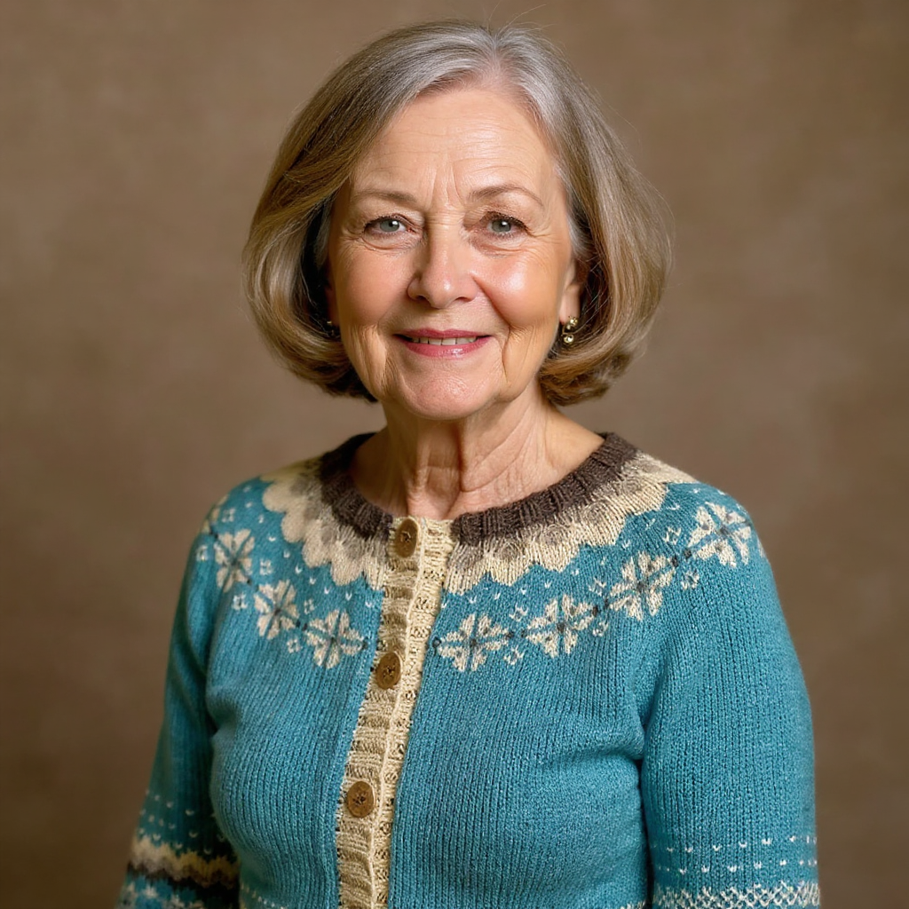 Allaira - Handvirkad Vintageskortjacka