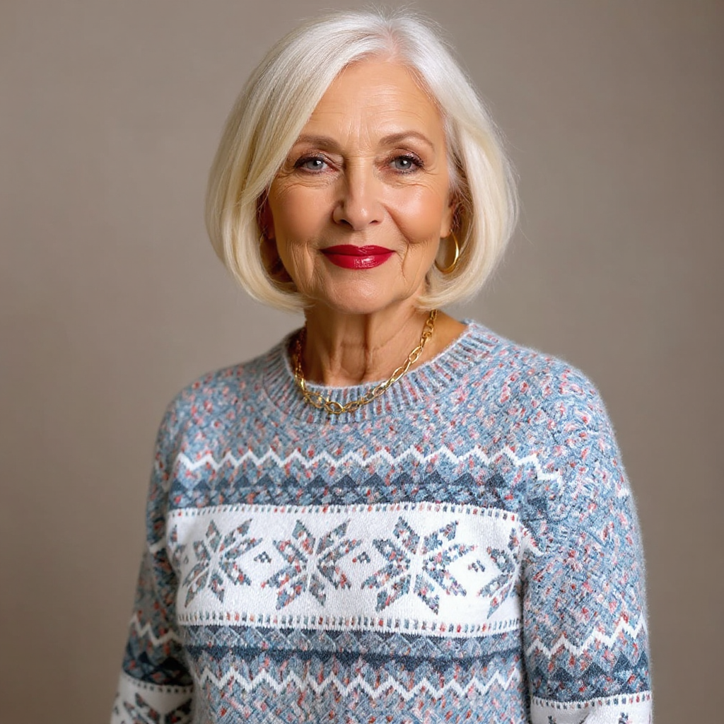 Melanie - Vintage varm tröja