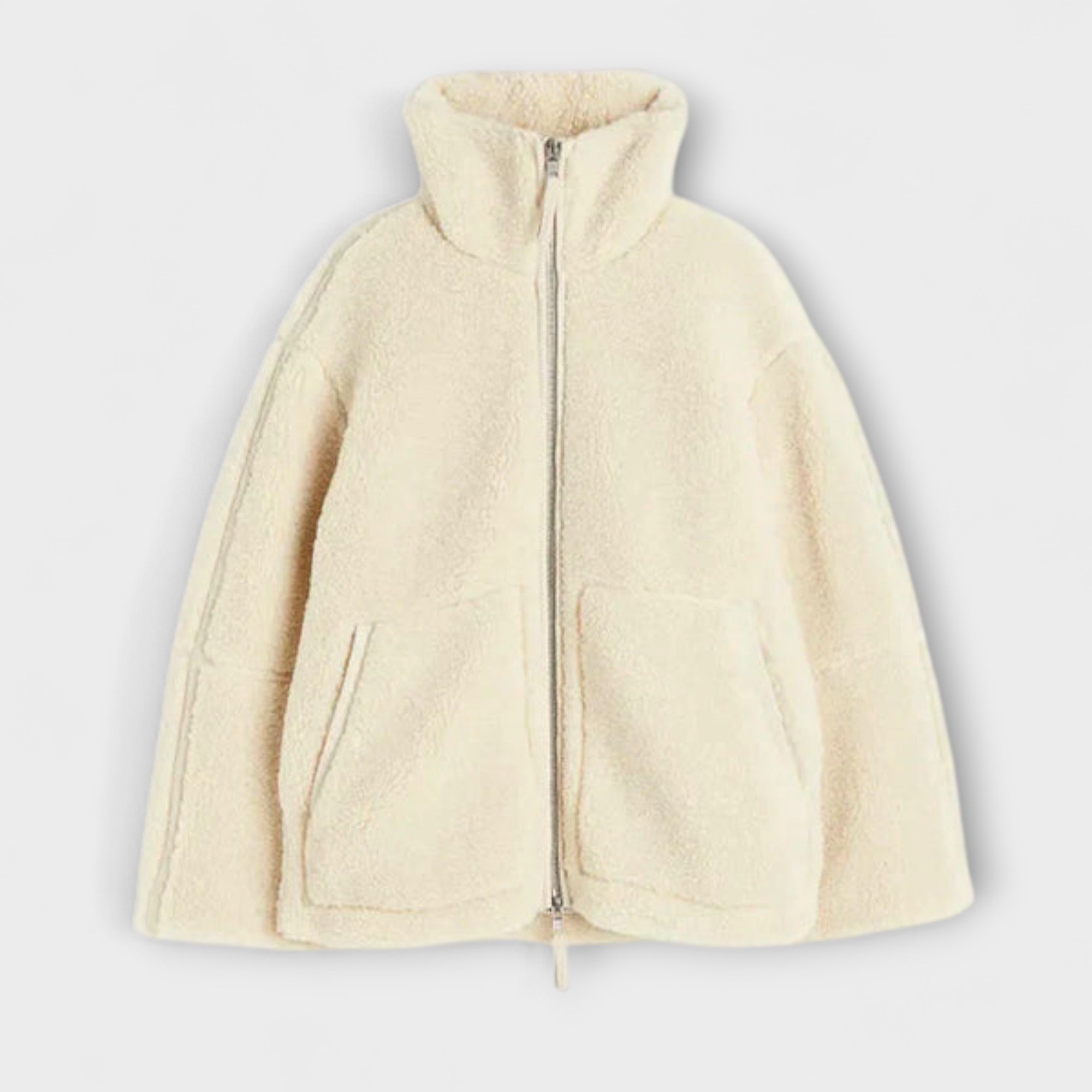 AURORA | MYSIG LYXIG SHERPA FLEECE-JACKA
