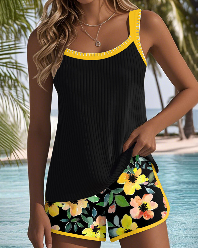 Liora™ - Tvådelad Elegant Tankini-Set