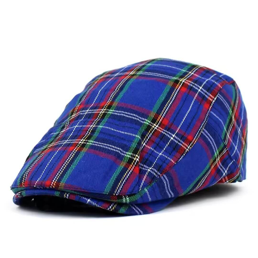 Tartan Bomull Ivy Cap | BOSTON