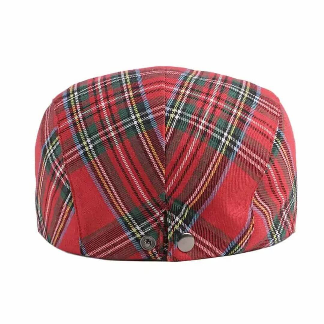 Tartan Bomull Ivy Cap | BOSTON