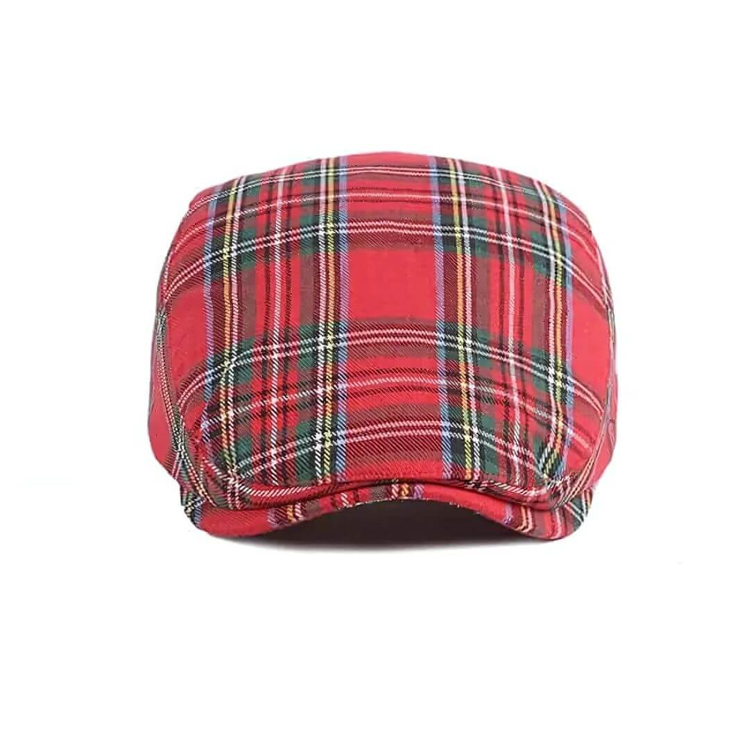 Tartan Bomull Ivy Cap | BOSTON