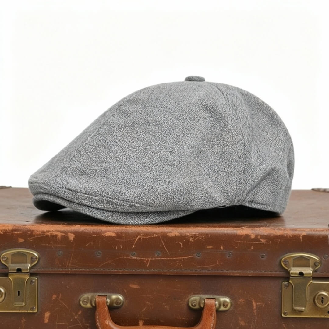 Linneblandning Flat Cap | MUNICH