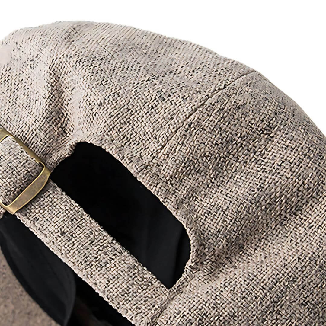 Linnenbomull Flat Cap | ASPEN