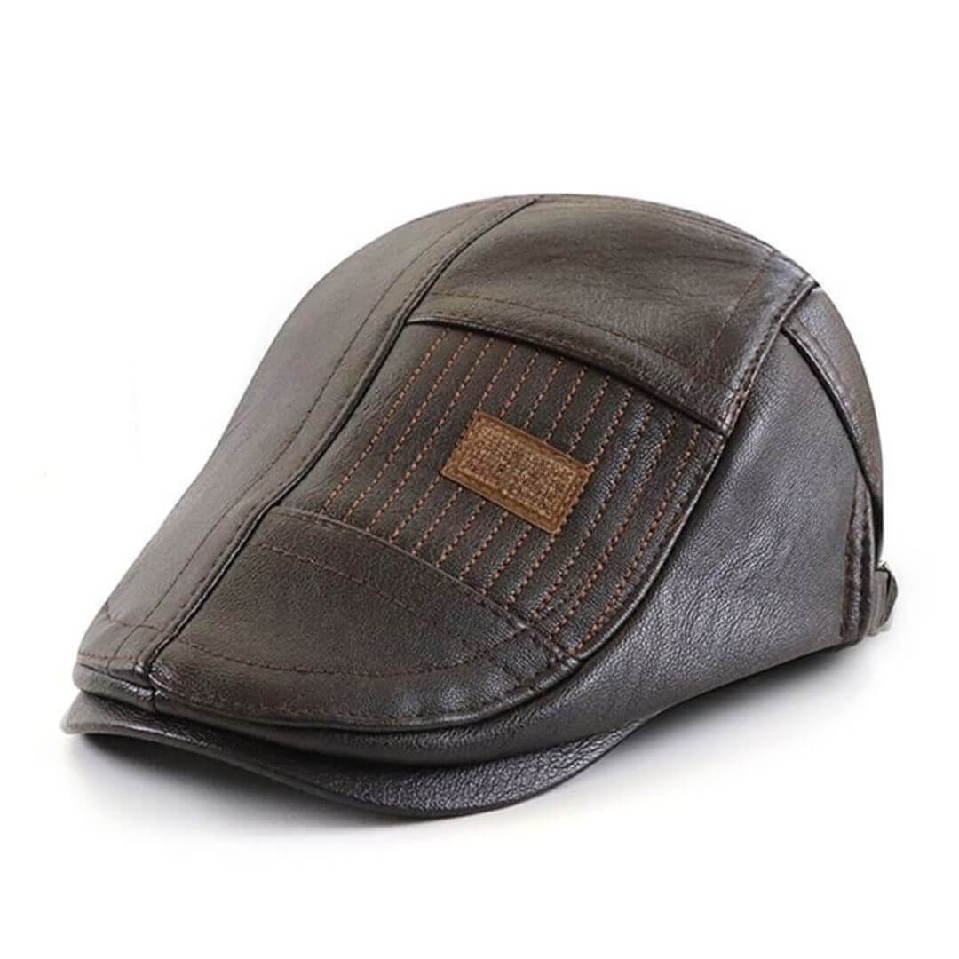 Vegan läder flat cap | TYSON
