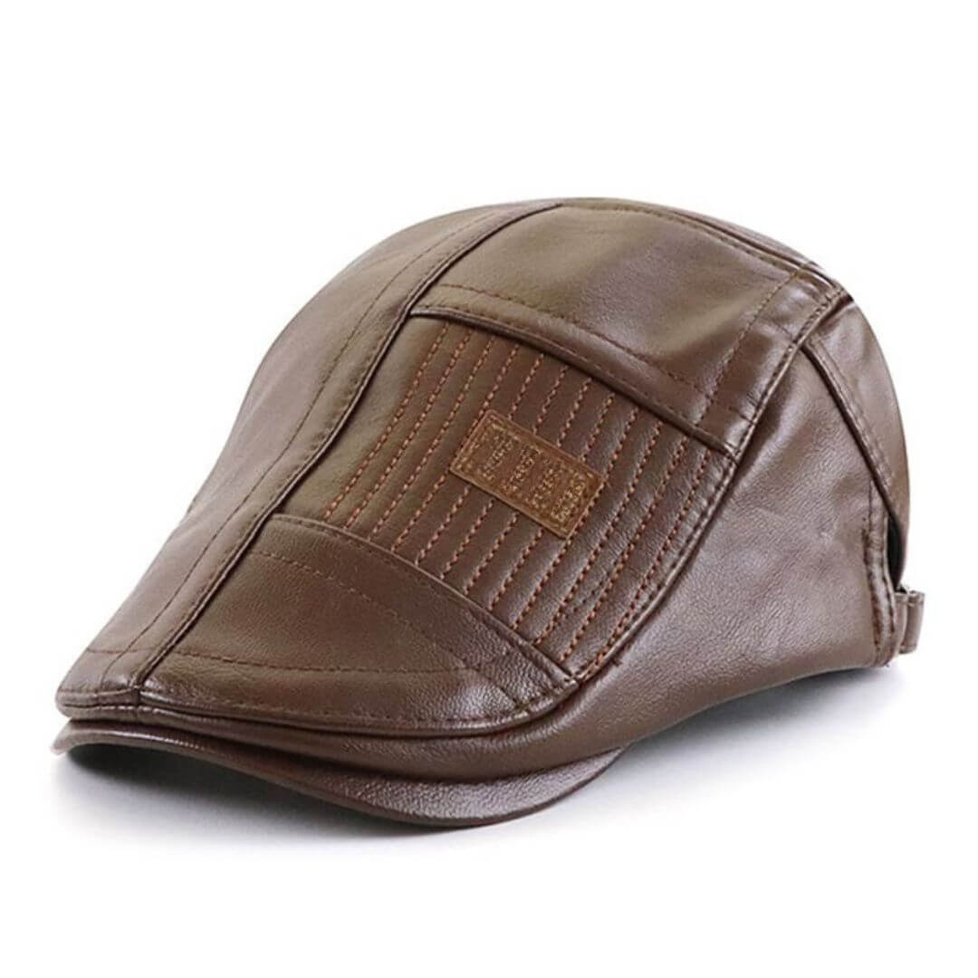 Vegan läder flat cap | TYSON