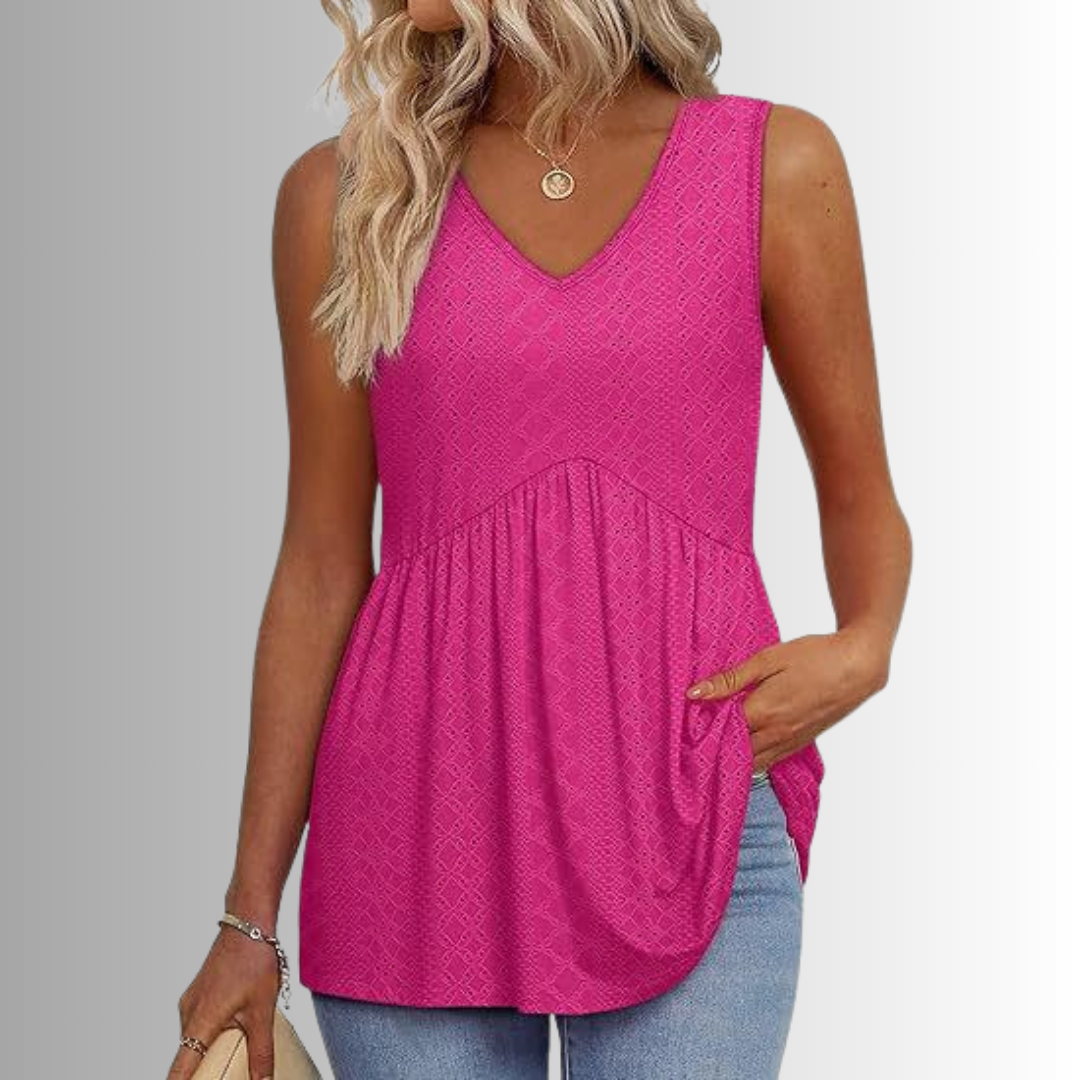 Peyton™ - Lätt och Elegant Topp för Varje Dag