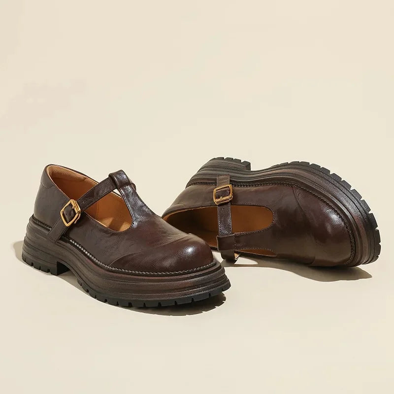 Mary Janes - Elegant lädersko