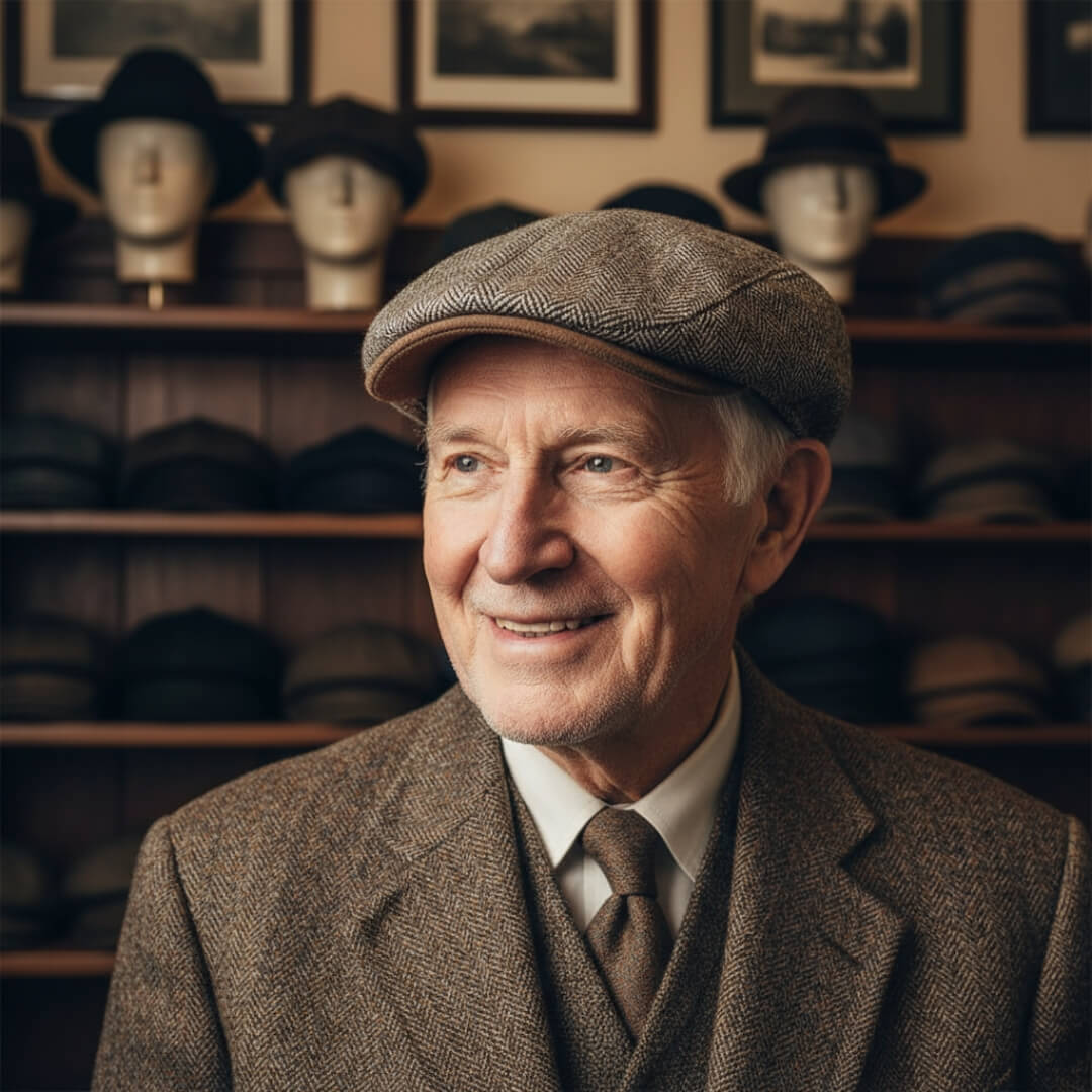 Bomulls Herringbone Ivy Hat | ROME