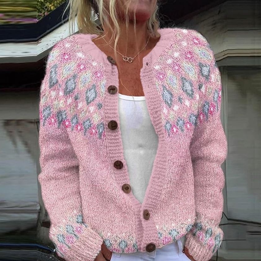 Noisette - Mjuk och bekväm cardigan