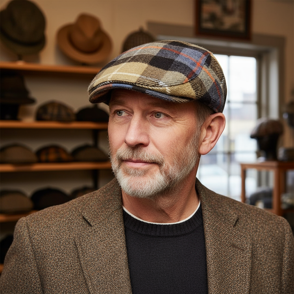 Ullblandad flat cap | GLACIER