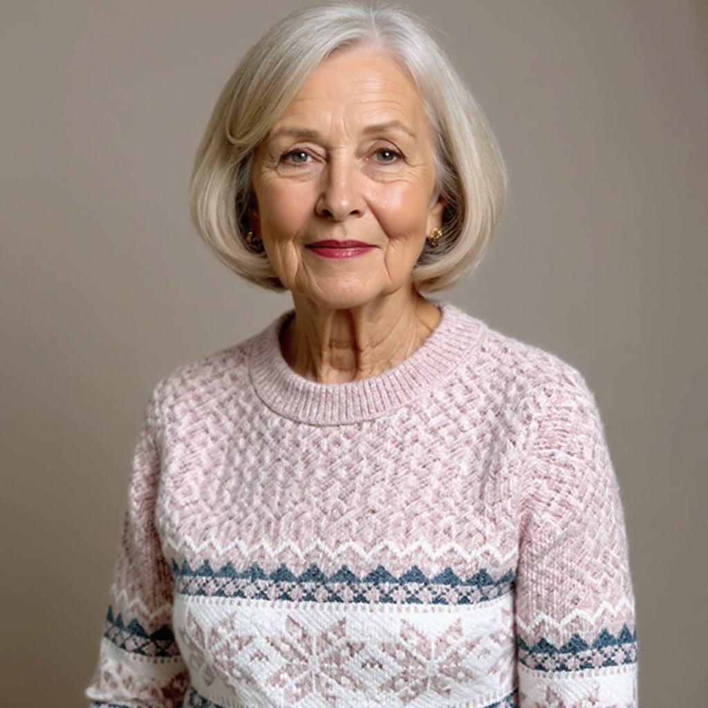 Melanie - Vintage varm tröja